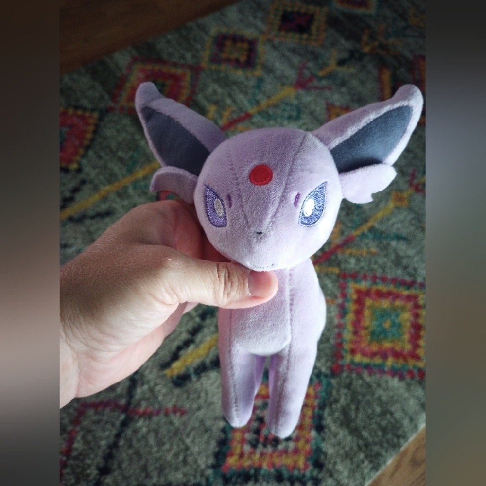 Pokemon Center Espeon Eevee Plush 8" Stuffed Figure